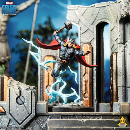 Atomic Mass Games | Marvel Crisis Protocol: Mighty Thor, Lady SIF, Thor & Loki | A Partir de 14 Años | para 2 Jugadores | 90 Minutos por Partida | Multilenguaje (Incluye Español