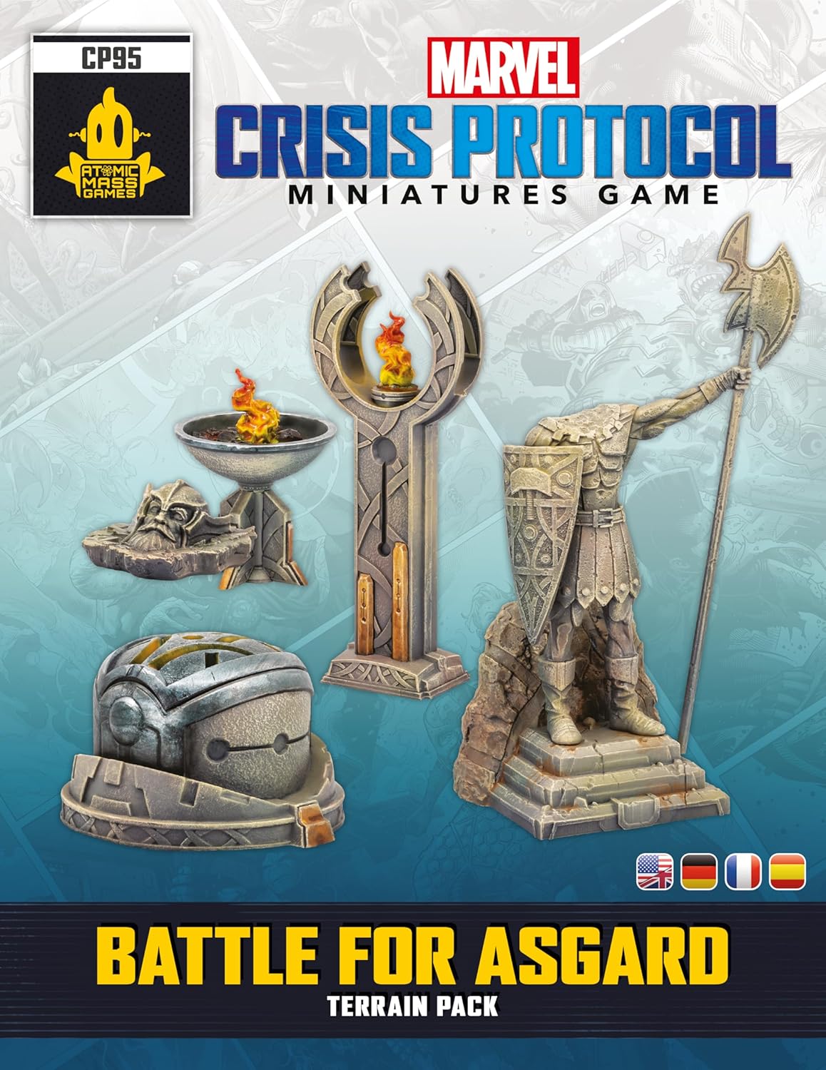 Battle For Asgard Terrain Pack: Marvel Crisis Protocol