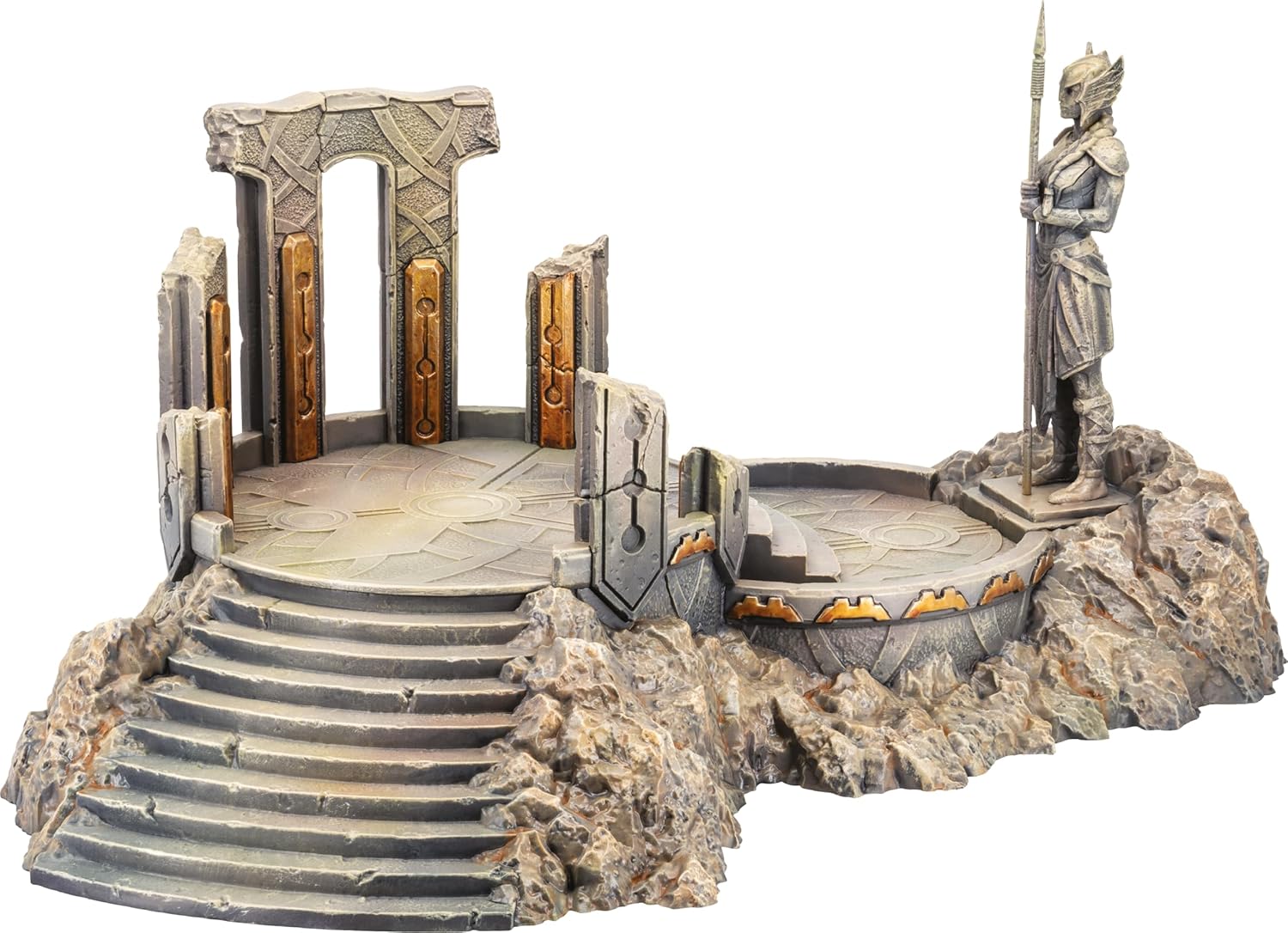 Atomic Mass Games | Marvel Crisis Protocol: Asgardian Shrine Terrain Pack | A Partir de 14 Años | para 2 Jugadores | 90 Minutos por Partida | Multilenguaje (Incluye Español