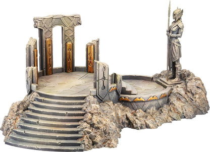 Atomic Mass Games | Marvel Crisis Protocol: Asgardian Shrine Terrain Pack | A Partir de 14 Años | para 2 Jugadores | 90 Minutos por Partida | Multilenguaje (Incluye Español