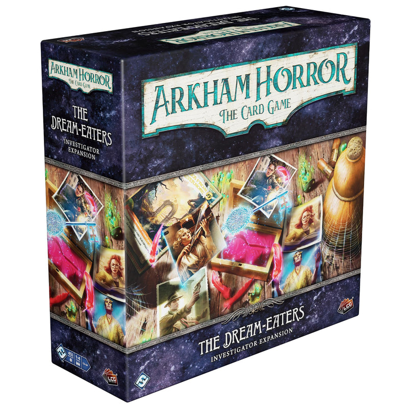 Fantasy Flight Games | Arkham Horror: The Dream-Eaters Investigator Expansion | Cooperative Card Game | Ages 14+ | 1-4 Players | 1-2 Hours Playing Time