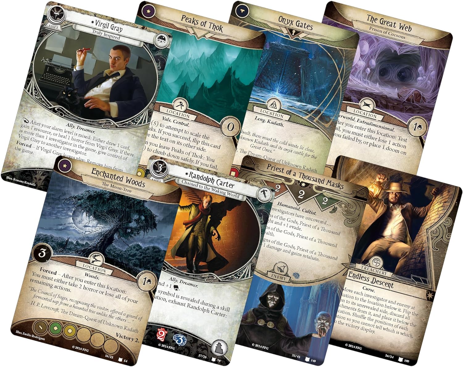 Fantasy Flight Games | Arkham Horror: The Dream-Eaters Campaign Expansion | Cooperative Card Game | Ages 14+ | 1-4 Players | 1-2 Hours Playing Time