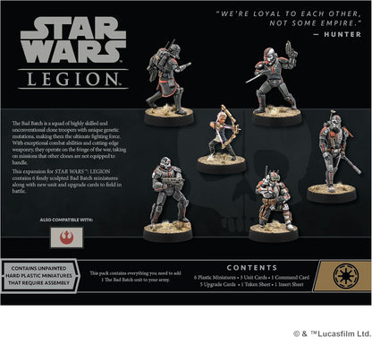 ATOMIC MASS GAMES | Star Wars Legion - Bad Batch Operative Expansion | Tabletop Miniatures Game | Ages 14+ | 2 Players | 90 Minutes Playing Time