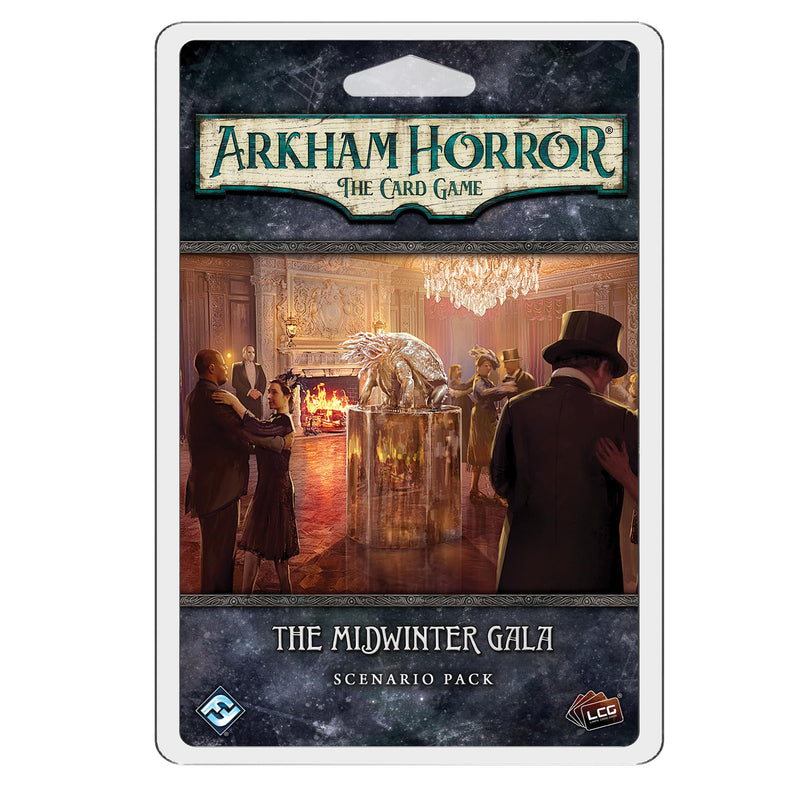 Fantasy Flight Games | Arkham Horror The Card Game: The Midwinter Gala Scenario Pack | Cooperative Card Game | Ages 14+ | 1-4 Players | 1-2 Hours Playing Time