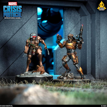 Atomic Mass Games | Marvel Crisis Protocol: Weapon X & Maverick | Expansión de Miniaturas | A Partir de 14 Años | para 2 Jugadores | 90 Minutos por Partida | Multilenguaje (Incluye Español