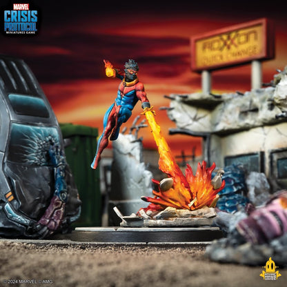 Atomic Mass Games | Marvel Crisis Protocol: Sunspot & Warlock | Expansión de Miniaturas | A Partir de 14 Años | para 2 Jugadores | 90 Minutos por Partida | Multilenguaje (Incluye Español