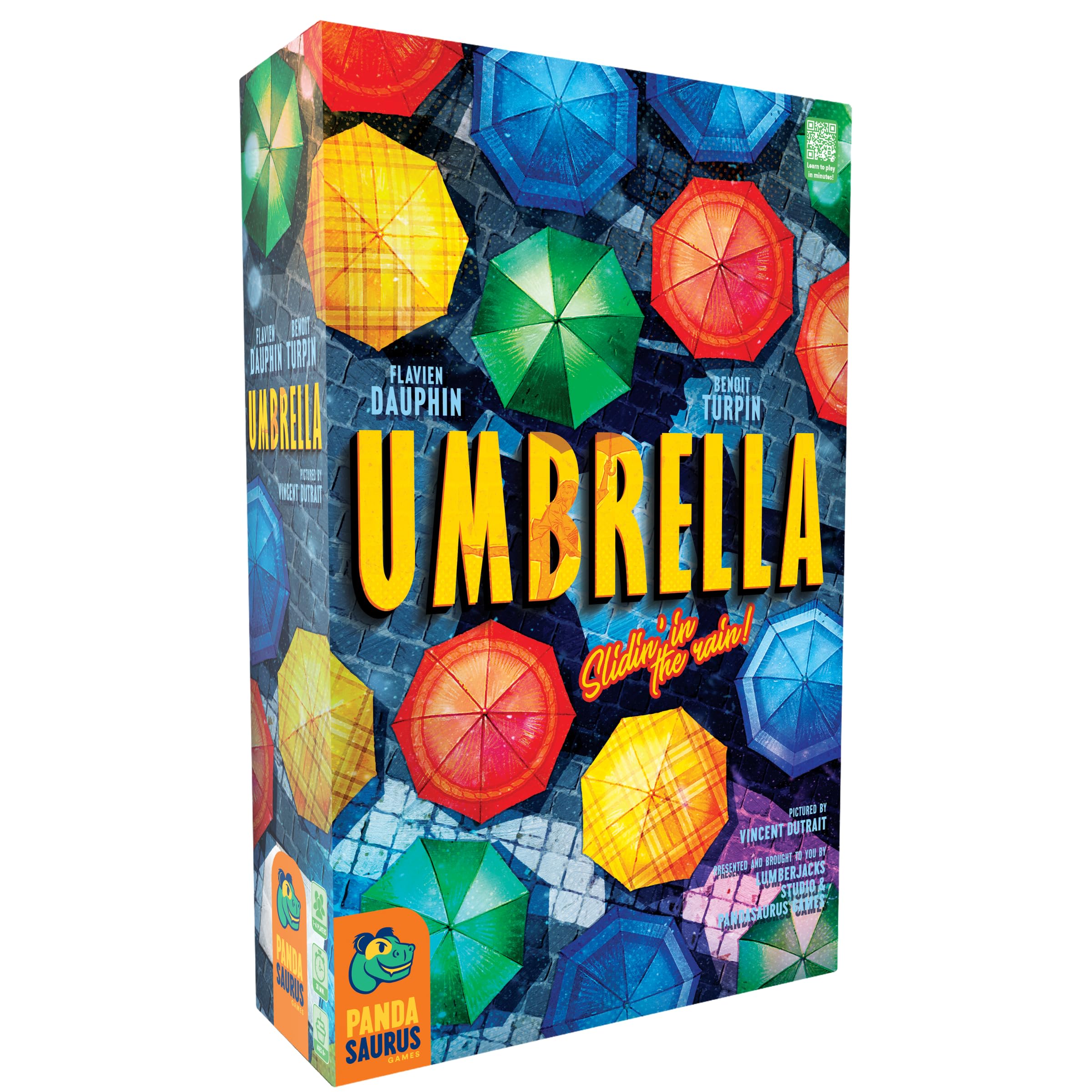 Pandasaurus Games | Umbrella | Board Game | Ages 8+ | 1-4 Players | 30 Minutes Playing Time