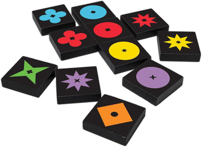 Mindware | Qwirkle (Colour Blind Friendly) | Board Game | Ages 6+ | 2-4 Players | 45 Minutes Playing Time