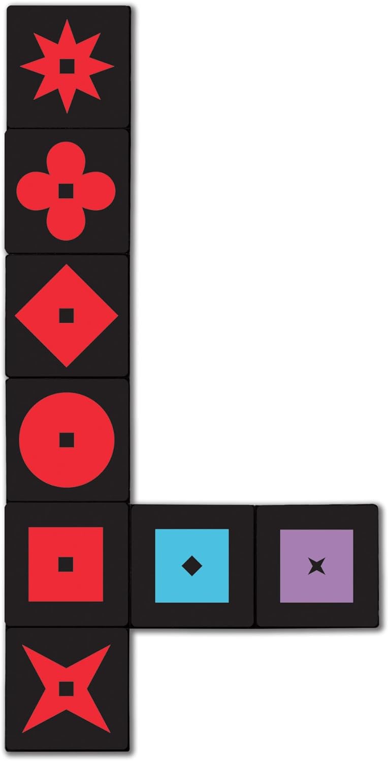 Mindware | Qwirkle (Colour Blind Friendly) | Board Game | Ages 6+ | 2-4 Players | 45 Minutes Playing Time