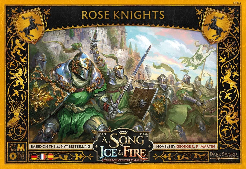 Asmodee | CMON | A Song of Ice & Fire – Rose Knight | Expansion | Tabletop | 2 Players | From 14+ Years | 45+ Minutes | German | Multilingual