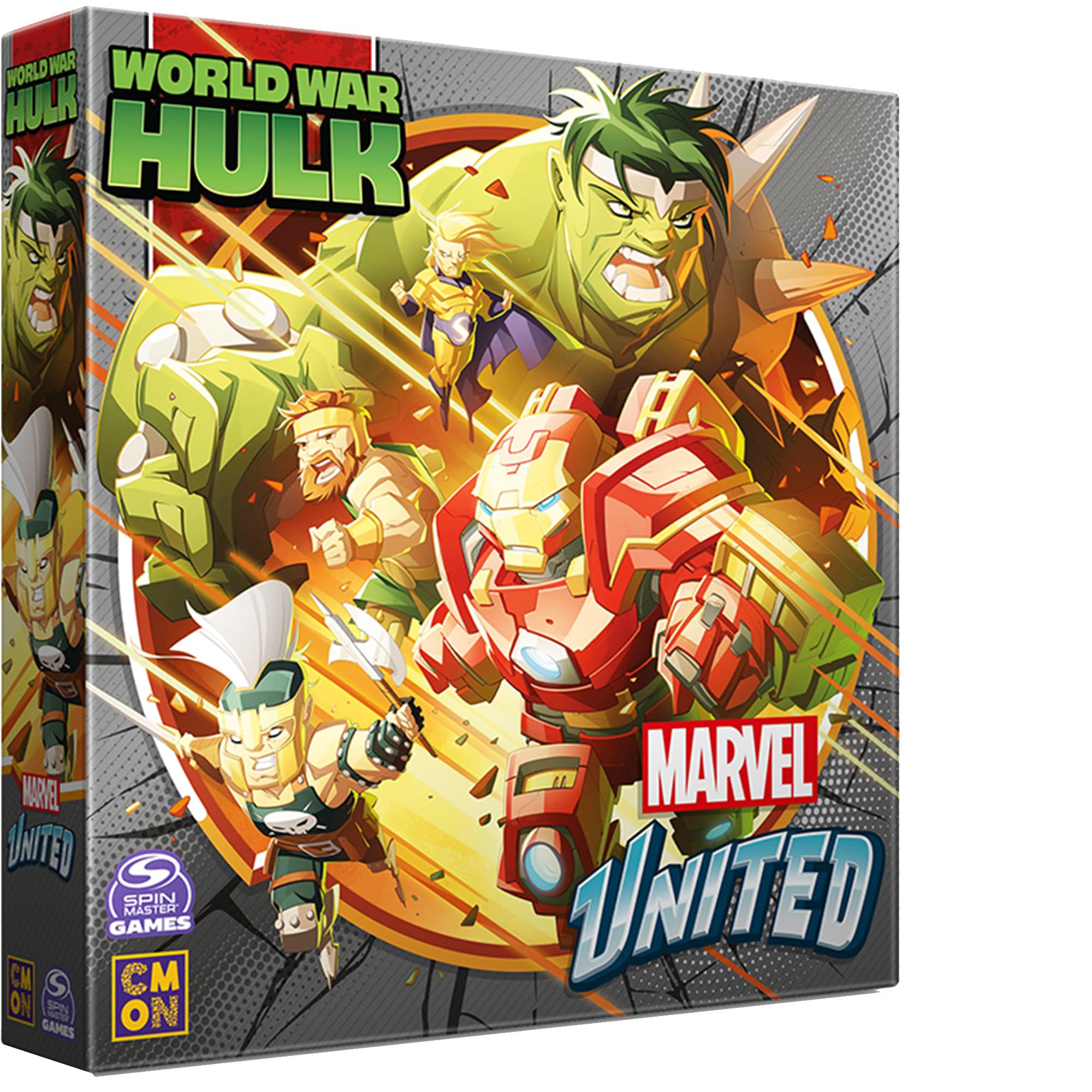Marvel United: World War Hulk Expansion - Tabletop Miniatures Strategy Game, Cooperative Superhero Game for Kids & Adults, Ages 14+, 1-5 Players, 45 Min Playtime, Made by CMON