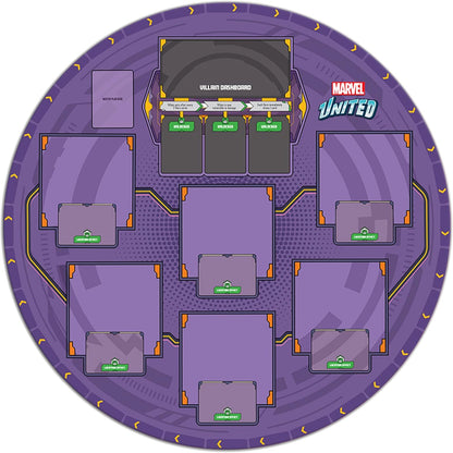Marvel United: Multiverse Playmat - Compact Double-Sided Neoprene Mat for Enhanced Marvel United Gameplay! Ages 14+, 1-5 Players, 45 Minute Playtime, Made by CMON