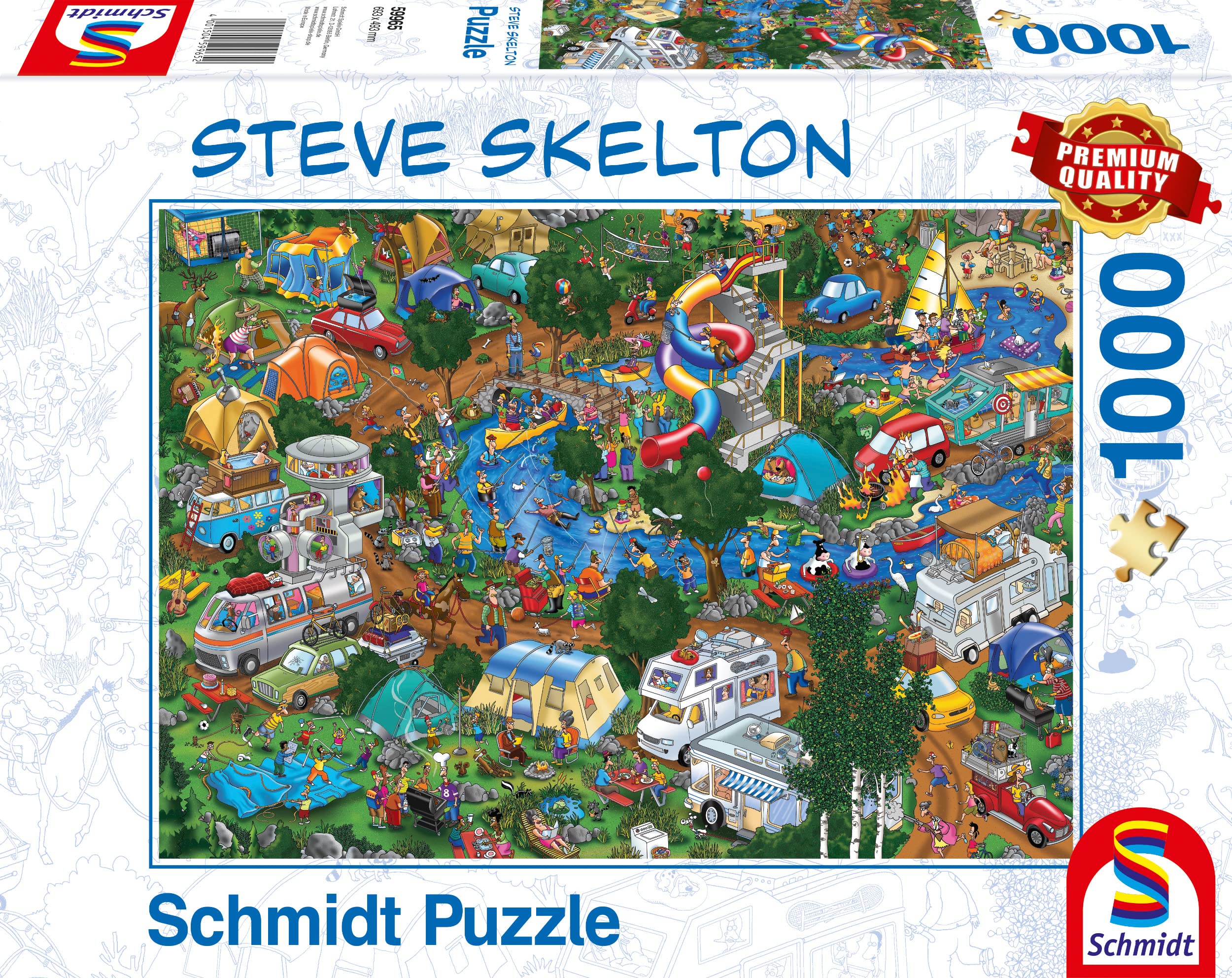 Schmidt CSG59965 Puzzle, Multicoloured