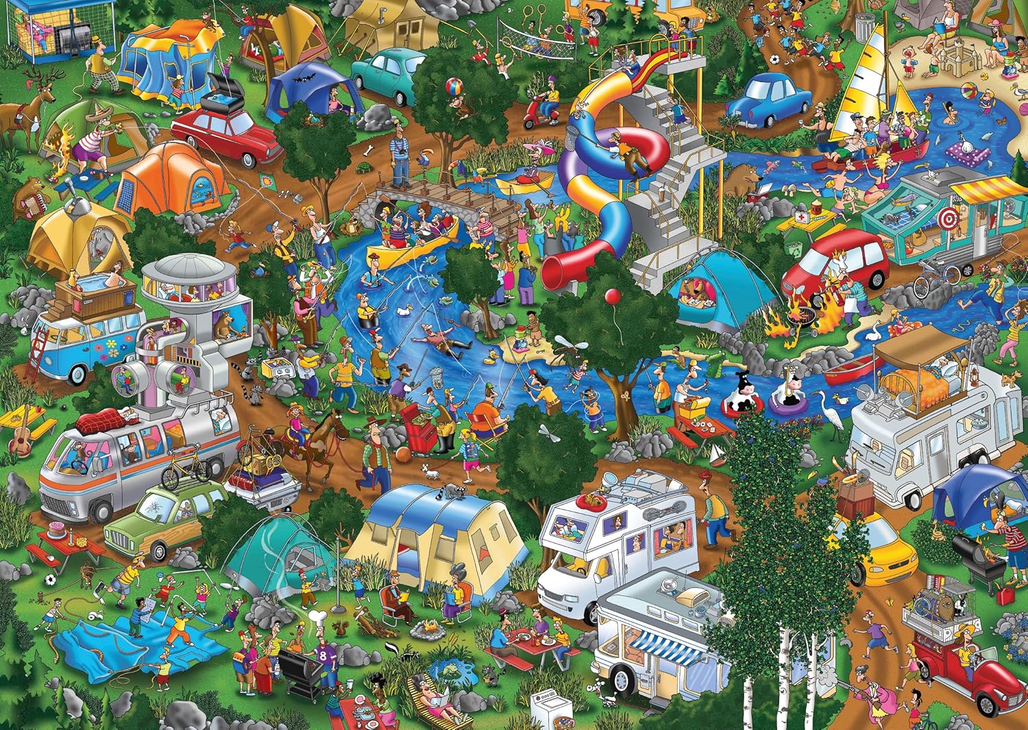 Schmidt CSG59965 Puzzle, Multicoloured