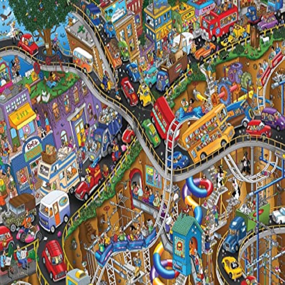 Schmidt CSG59966 Puzzle, Multicoloured