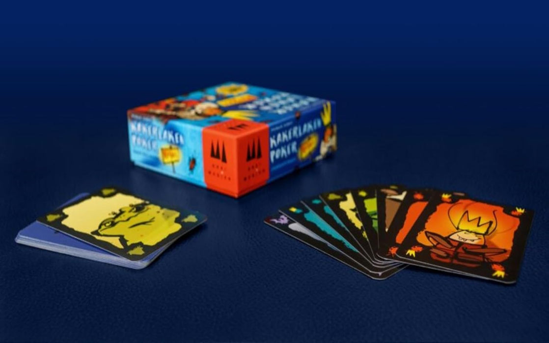 Schmidt | Cockroach Poker Royal | Card Game | Ages 8+ | 2-6 Players | 15 Minutes Playing Time