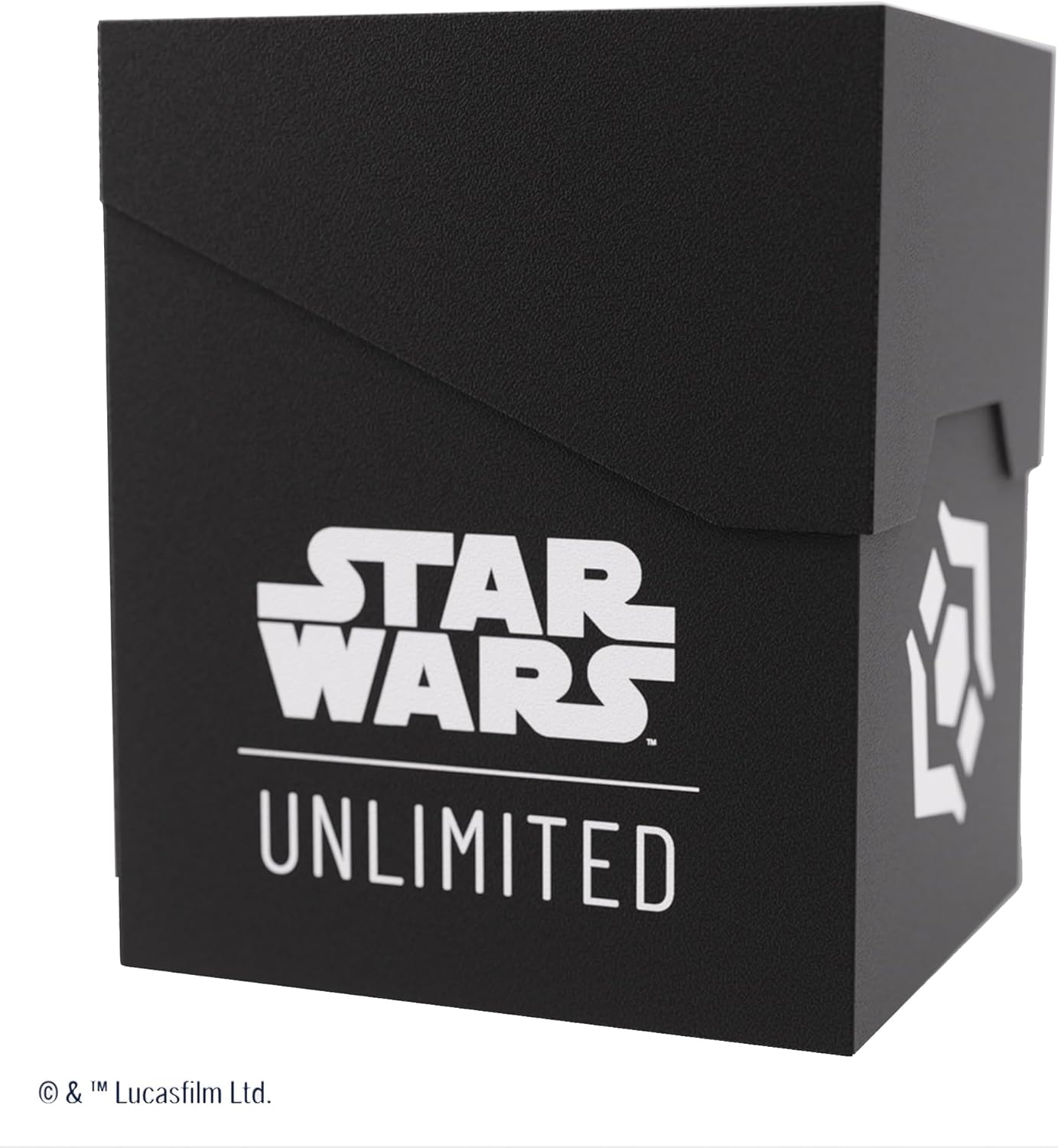 Gamegenic | Star Wars Unlimited Soft Crate - Black/White | Trading Card Accessory Black/ White
