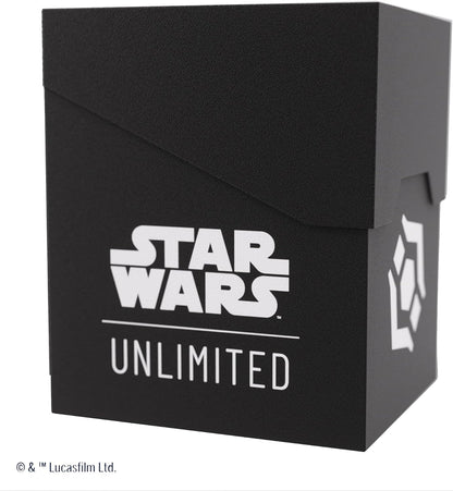Gamegenic | Star Wars Unlimited Soft Crate - Black/White | Trading Card Accessory Black/ White