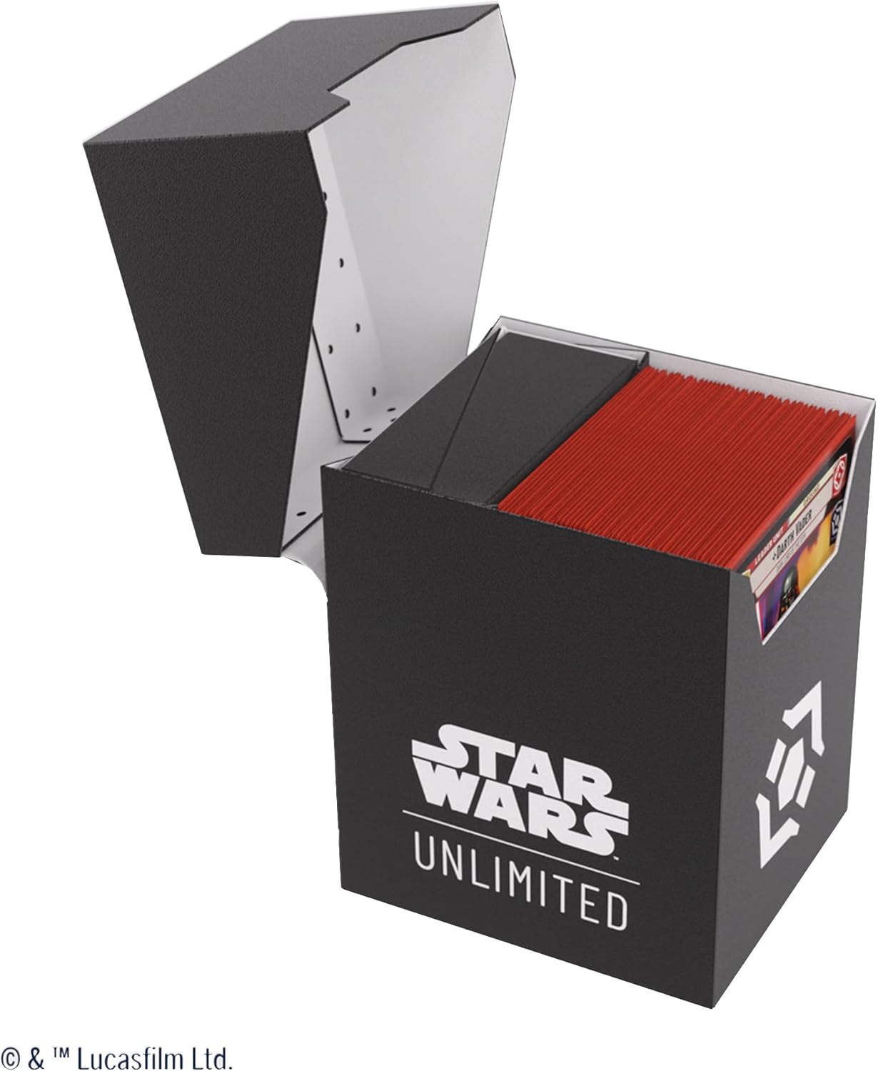 Gamegenic | Star Wars Unlimited Soft Crate - Black/White | Trading Card Accessory Black/ White
