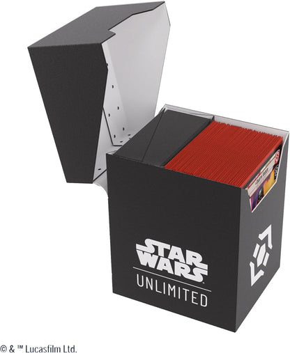 Gamegenic | Star Wars Unlimited Soft Crate - Black/White | Trading Card Accessory Black/ White