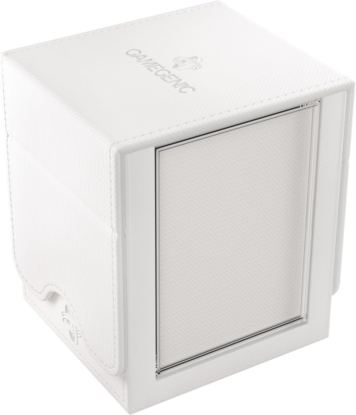 Gamegenic | Squire Plus 100+ XL Convertible White Commander Deck Box | Card Holder