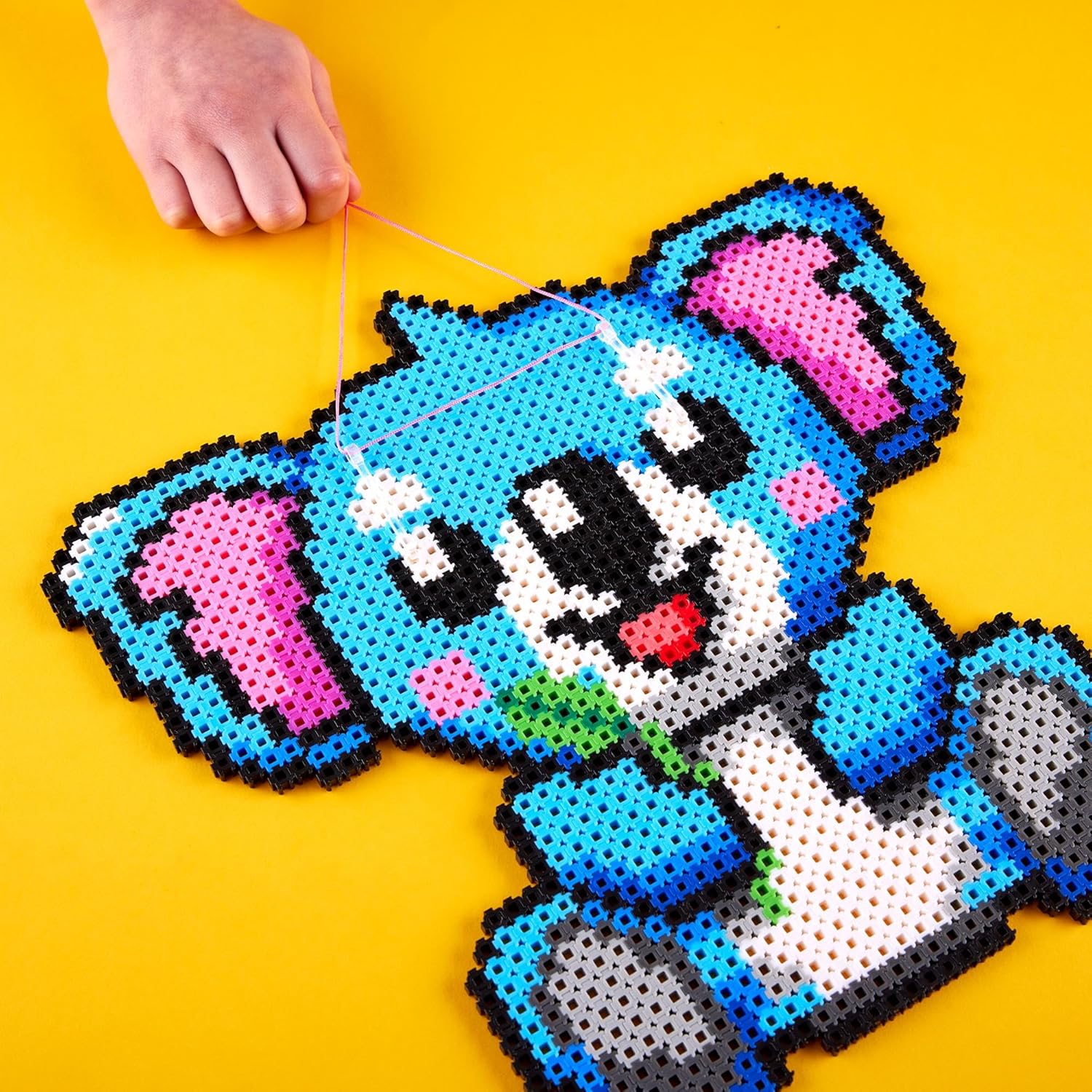 Simbrix 08251 Big Builds Koala 1500+ brix crafts toys for boys and girls Pixel wall art and 3D display, Multicolour