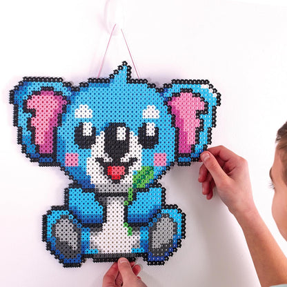 Simbrix 08251 Big Builds Koala 1500+ brix crafts toys for boys and girls Pixel wall art and 3D display, Multicolour