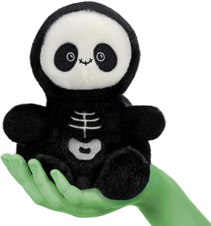 Aurora, 61602, Palm Pals Skelly Skeleton 5In, Soft Toy, Black