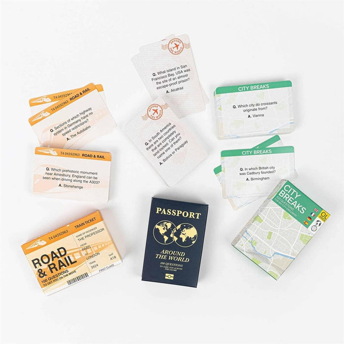 Professor Puzzle | Travel Trivia | Party Game | Ages 12+ | 2+ Players