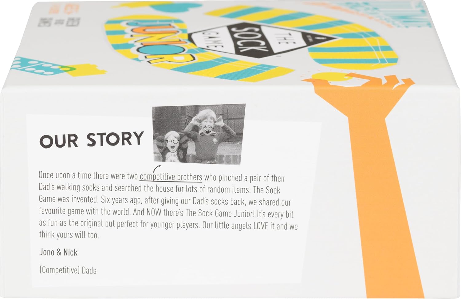 Green Brothers Games | The Sock Game Junior | Family Game | Ages 5+ | 2+ Players | 15+ Minutes Playing Time