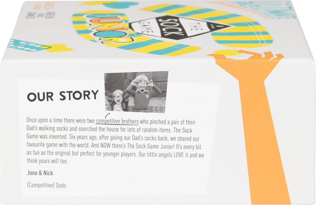 Green Brothers Games | The Sock Game Junior | Family Game | Ages 5+ | 2+ Players | 15+ Minutes Playing Time