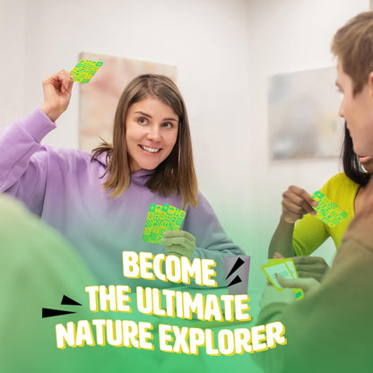 Ginger Fox Games Nature Explorer Trivia Card Game For Nature Lover | Test Your Outdoor And Wildlife Quick Fire Quiz Knowledge | 2+ Players, Ages 14+