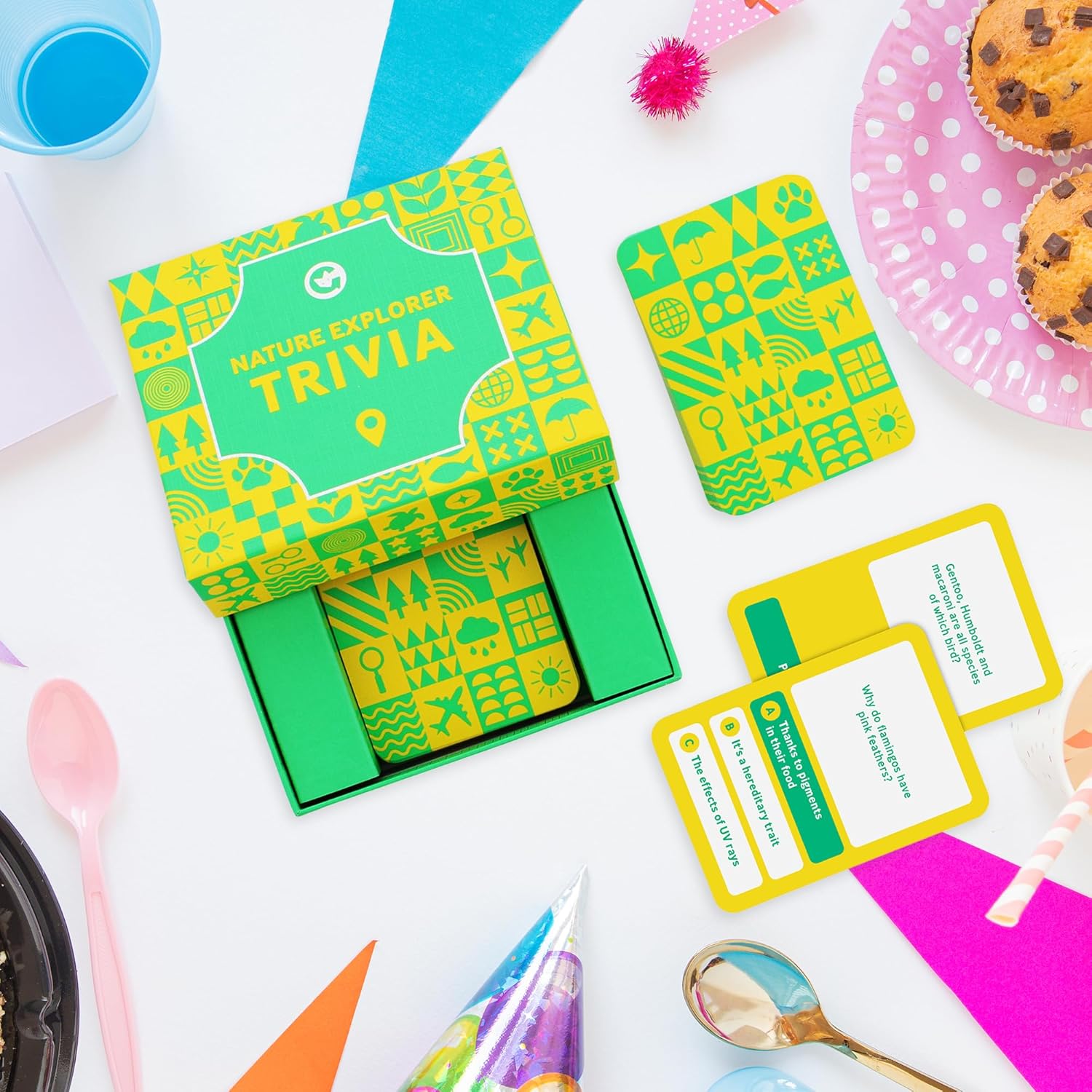 Ginger Fox Games Nature Explorer Trivia Card Game For Nature Lover | Test Your Outdoor And Wildlife Quick Fire Quiz Knowledge | 2+ Players, Ages 14+