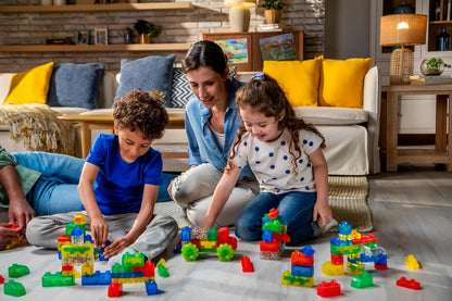 GOLIATH Jelly BLOX - Creative Kit, Bauspielzeug ab 2 Jahren, mit 20 Sensorische Bausteine, Konstruktion Spielzeug für Kinder, Sensory Play mit Bunte Spielsteinen