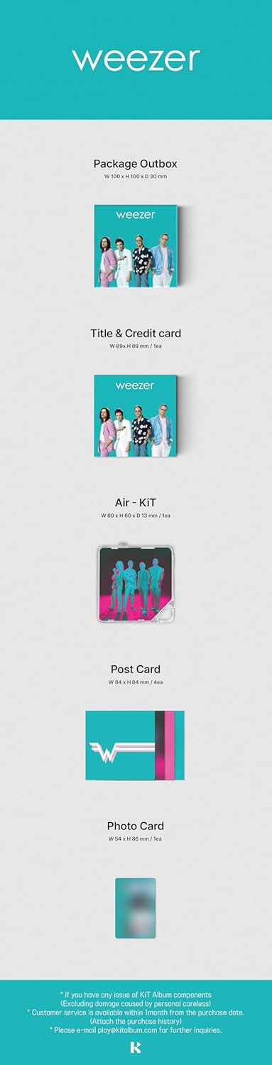 WEEZER (TEAL ALBUM) (KIT VERSION - GENERAL