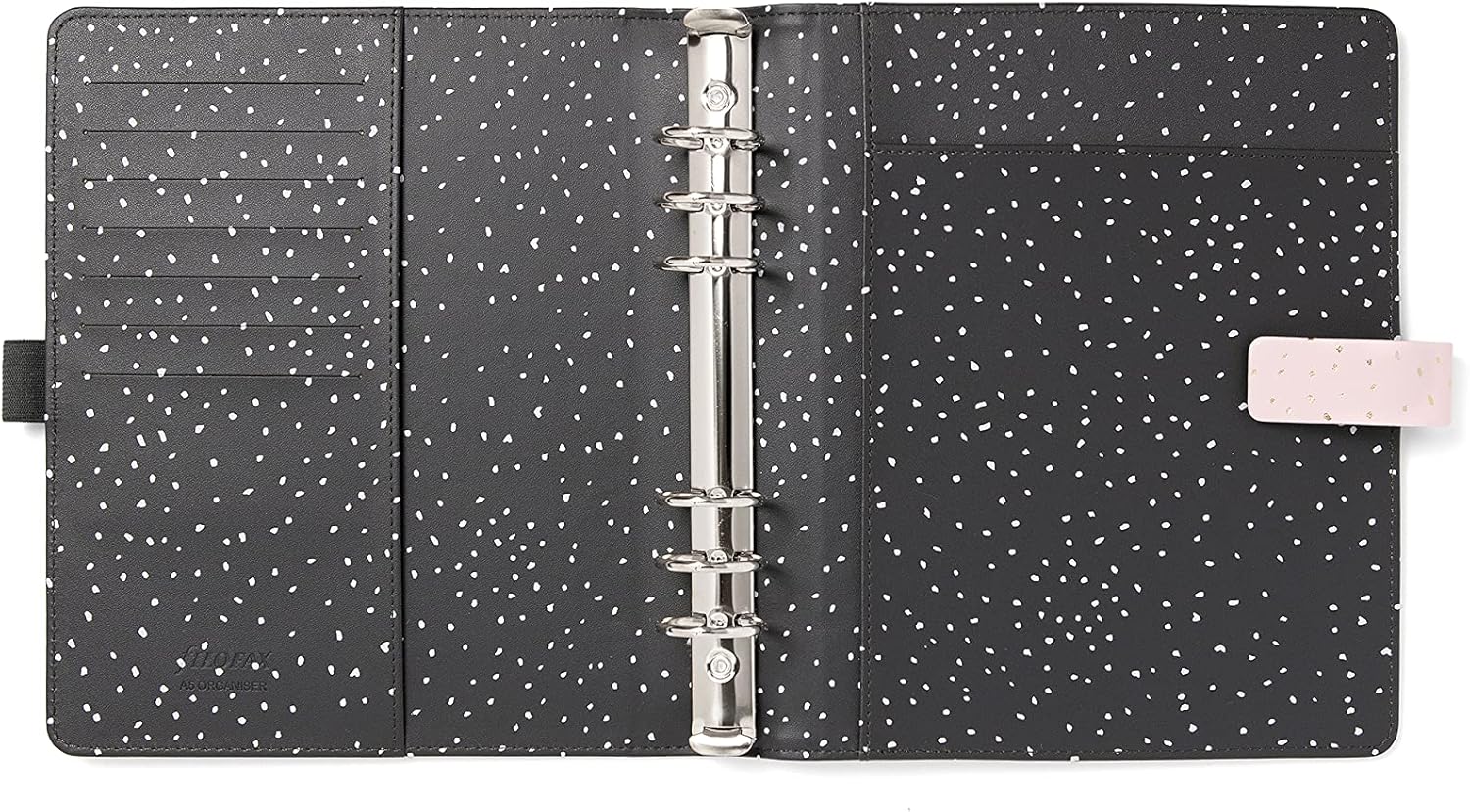 Filofax A5 Confetti Organiser - Rose Quartz