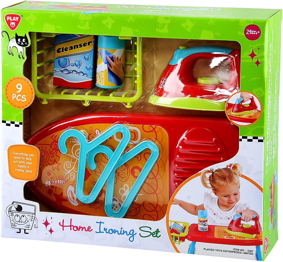 PlayGo Kinder Bügeleisen Set - 9 TLG.