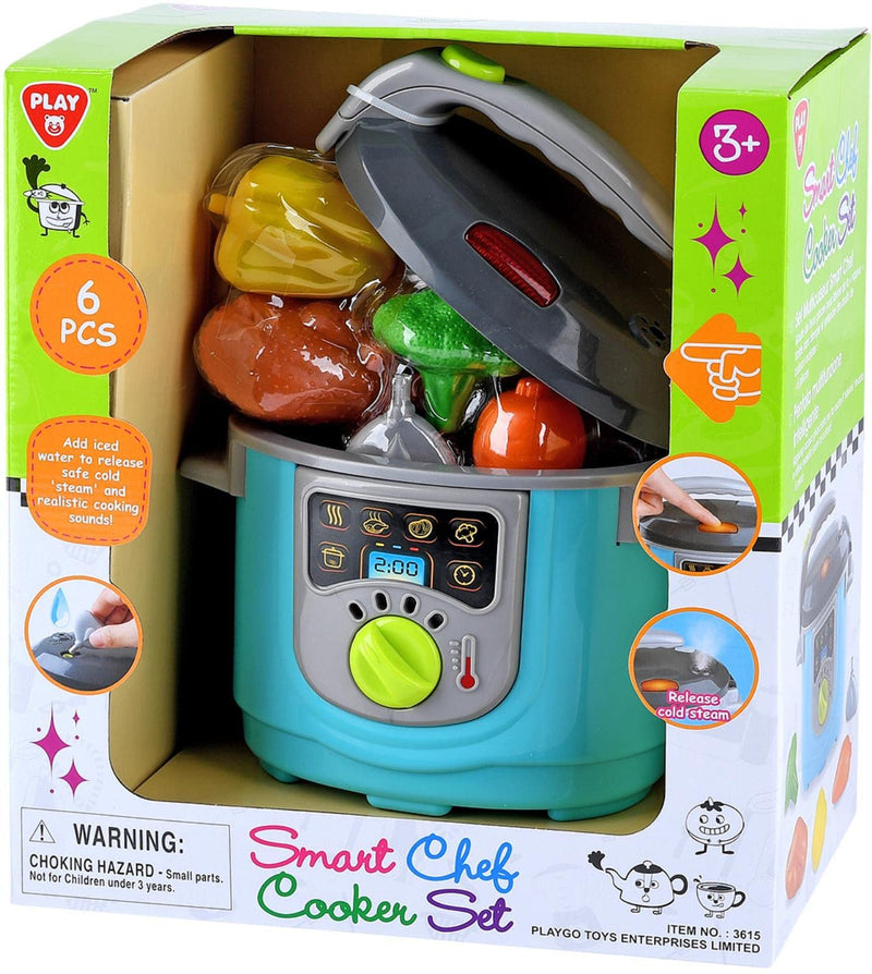 PlayGo 3615 - ontbijt voor twee My Home Fun, met borden, kopjes, bestek, broodrooster met pop-up functie en waterkoker