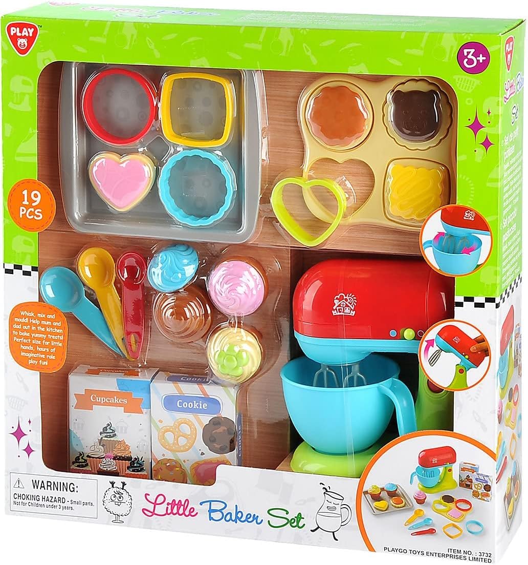 PlayGo Bakset voor kleine bakkers, 19-delig.