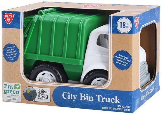Play Biobased Vuilniswagen Groen