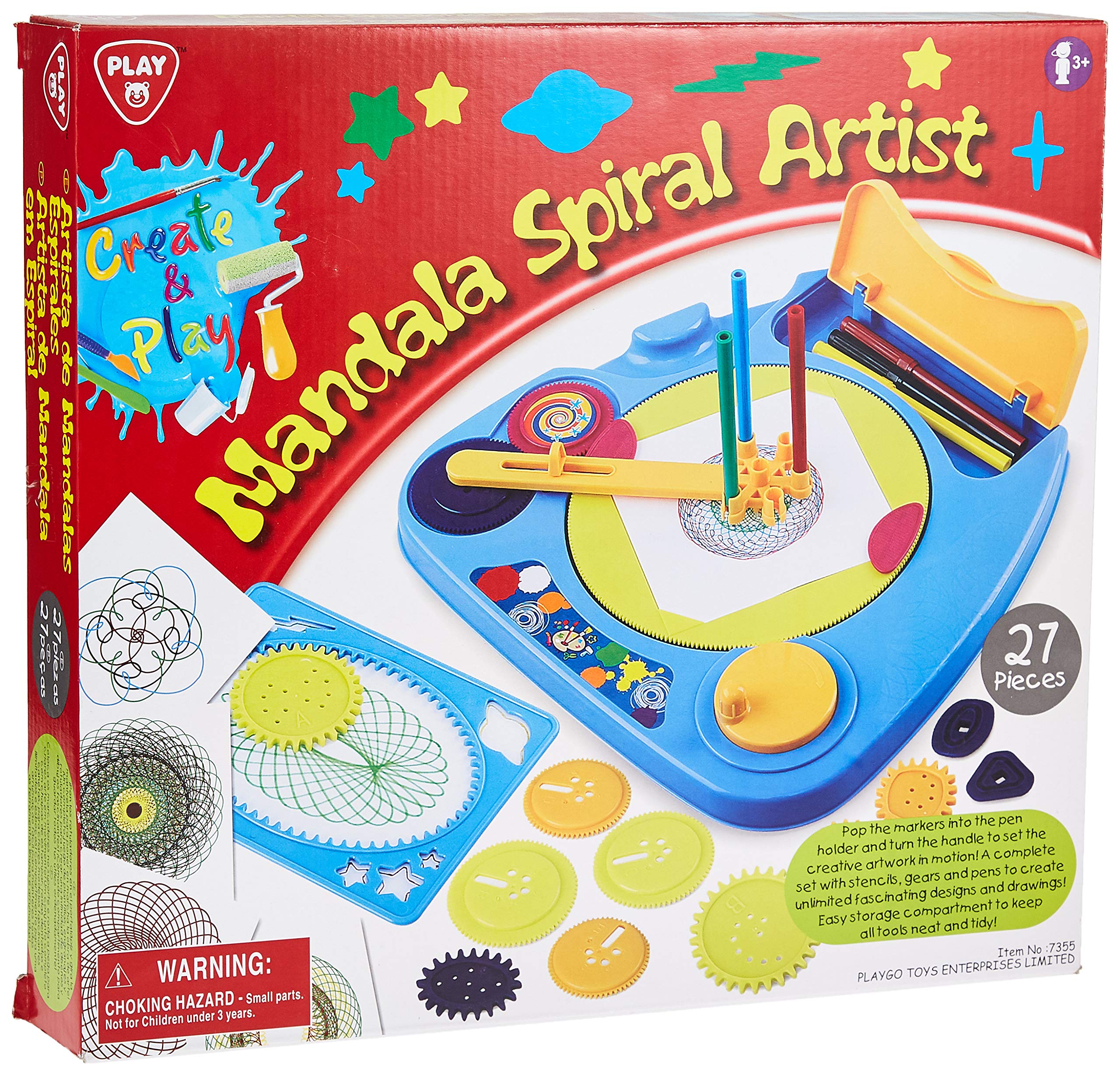 Mandala Spiral Artist - 27 Pcs