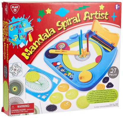 Mandala Spiral Artist - 27 Pcs