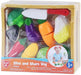 PlayGo groente houten kist 11 stuks