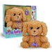 BABY PAWS Love and Care Labradoodle, Interactive Plush Puppy that Reacts to your Inputs in 7 Different Ways, With 3 Accessories, You can Take it Anywhere with it's Bag, Toy for Kids Age 4 and Up