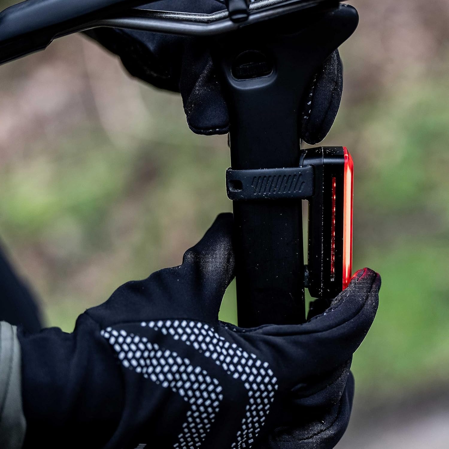BBB Cycling USB Rechargeable Bike Light High Visible Bicycle Light Waterproof Mountain Bike City Bike Road Bike Rear Light Easy Mount Signal Pro BLS-168, Black