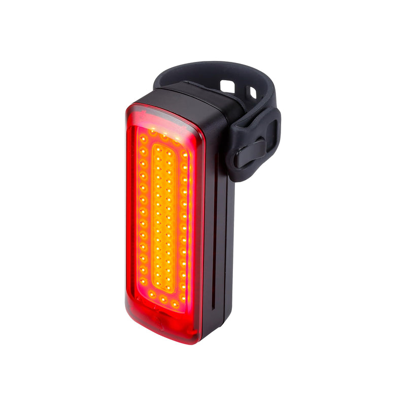 BBB Cycling USB Rechargeable Bike Light High Visible Bicycle Light Waterproof Mountain Bike City Bike Road Bike Rear Light Easy Mount Signal Pro BLS-168, Black