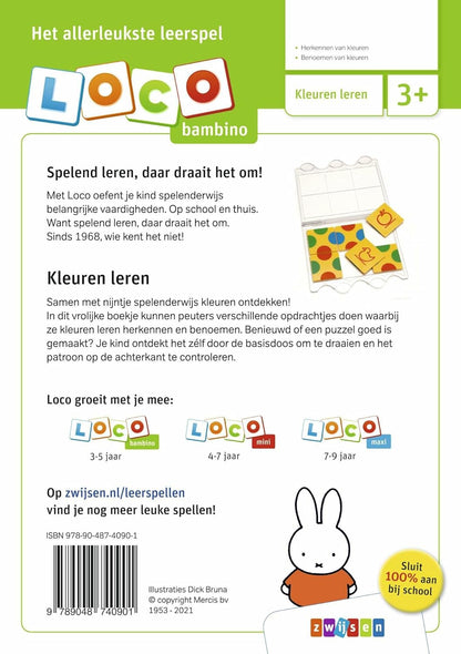 nijntje ik leer kleuren (Loco Bambino