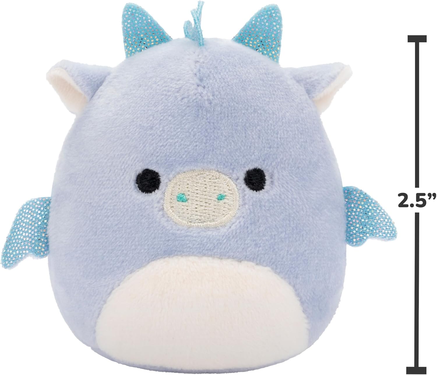 Micromallows Squishmallows Original 6-Pack – Cortez Caterpillar, Dane Dragon, Floyd French Fries, Lena Guava Fruit, Leonard Lion, Noah Seal