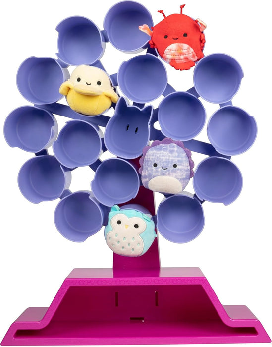 Squishmallows Jazwares Micromallows SQMM0044 - Micromallows Ferris Wheel Display Including 4 Super Soft Mini 6.5 cm Plush Figures