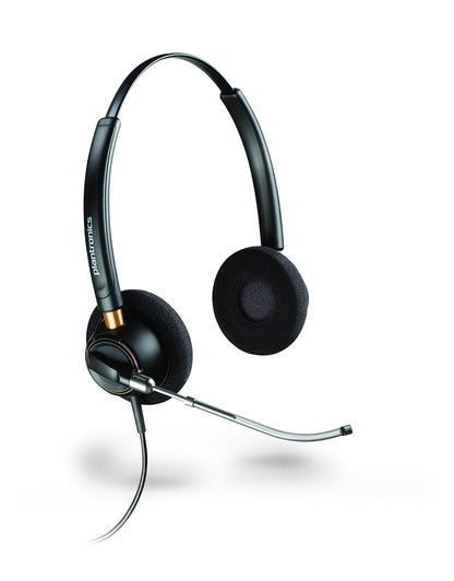 Poly Encorepro 520V - Encorepro 500 Series - Headset - On-Ear - Wired - 3.5 Mm Jack - Black - Certified For Skype For Bu